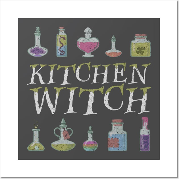 Kitchen Witch Wall Art by NinthStreetShirts